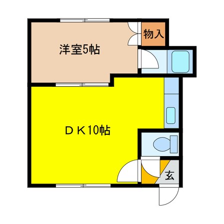 グレースコーポ千歳の物件間取画像